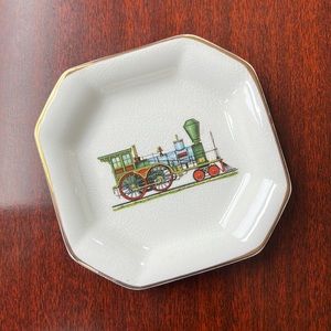 Vintage Sandland Hanley Staffordshire mini locomotive dish